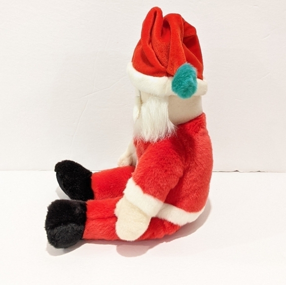 VINTAGE 2000 Ty Beanie Buddies Santa Claus plush 16” - Picture 4 of 9